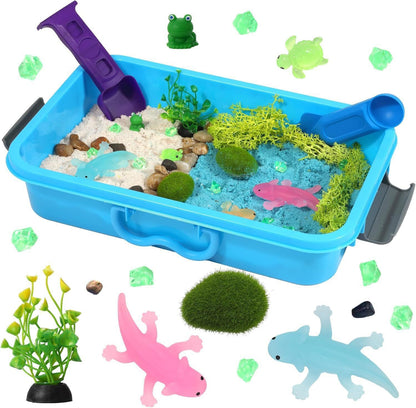 🌈 Kids Sensory Bin Kit | DIY Sand Play & Creative Fun