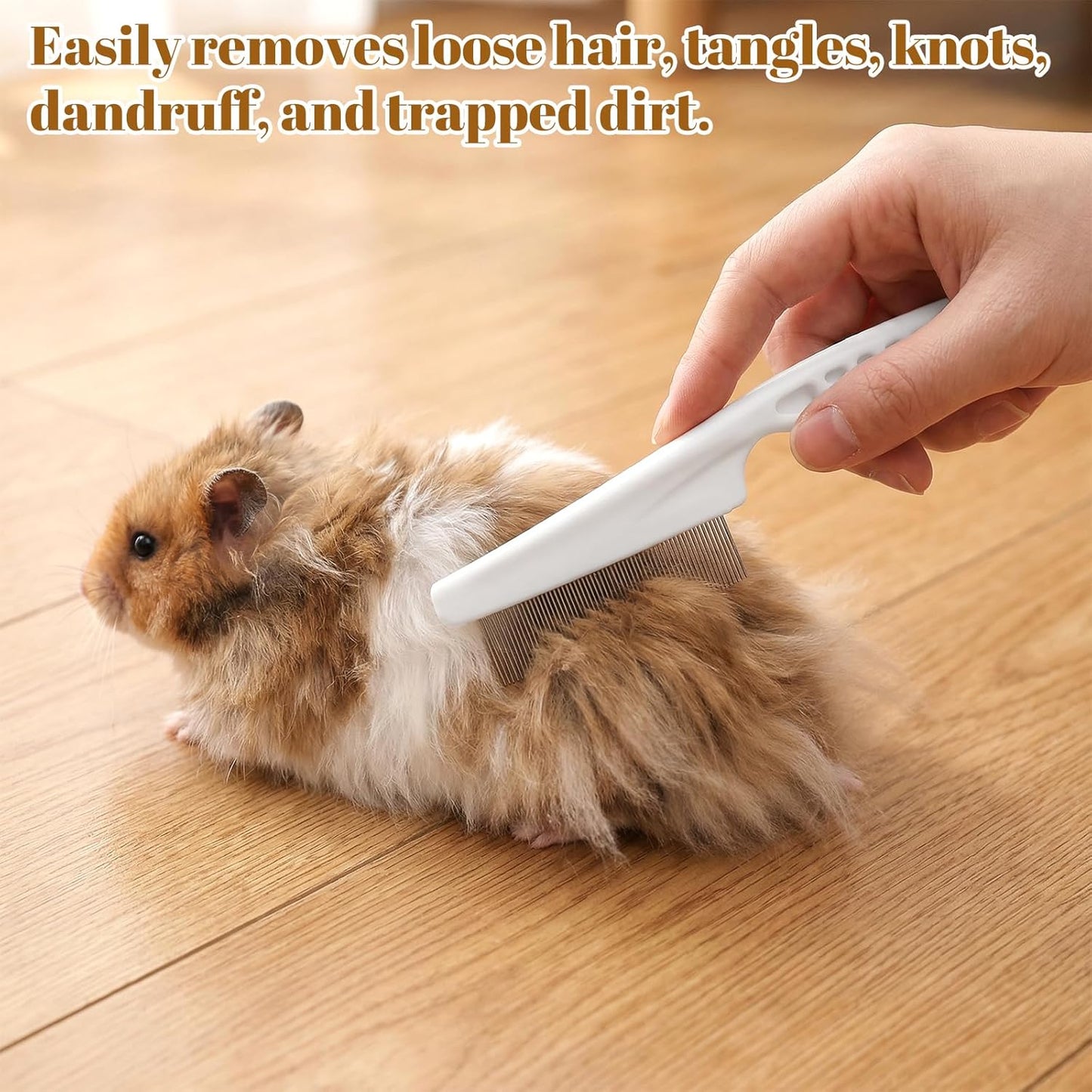 🔥49％ OFF-2 Pack Multifunctional Pet Grooming Comb Set for Small Dogs