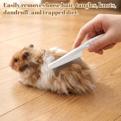 🔥49％ OFF-2 Pack Multifunctional Pet Grooming Comb Set for Small Dogs