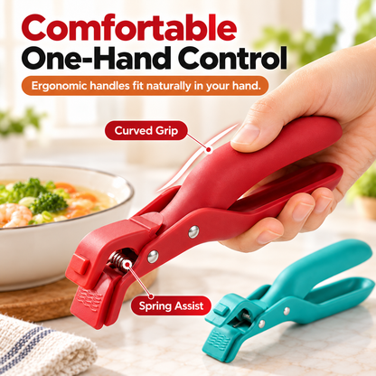 🔥BUY 1 GET 1 FREE - Hot Bowl & Plate Grippers | Kitchen Safety Clips