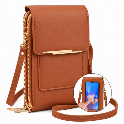 👜 Women's Touch Screen Crossbody Phone Bag · No Need to Take Out Phone 📱 — Best Gift for Her 💕