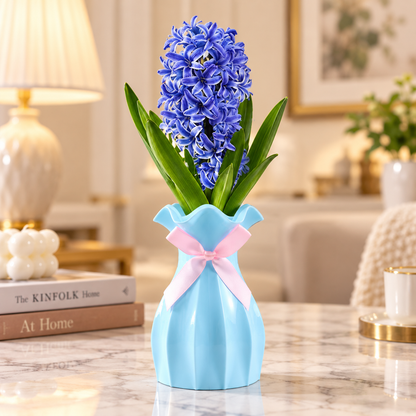 Hyacinth Bulb & Vase Gift Set – A Gift That Grows and Blooms🎁
