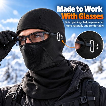 🔥LAST DAY 49% OFF - ❄️ Winter Thermal Balaclava – Fleece-Lined Face Cover for Cycling & Skiing ⛷️