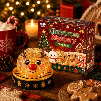 🔥 Limited-Time 49% OFF 🎄 Christmas Mystery Dumpling Squishy Blind Box 🎁 Cute Holiday Surprise Gift
