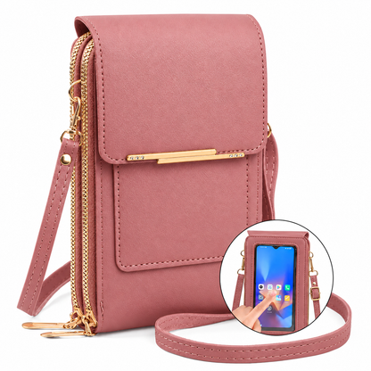 👜 Women's Touch Screen Crossbody Phone Bag · No Need to Take Out Phone 📱 — Best Gift for Her 💕