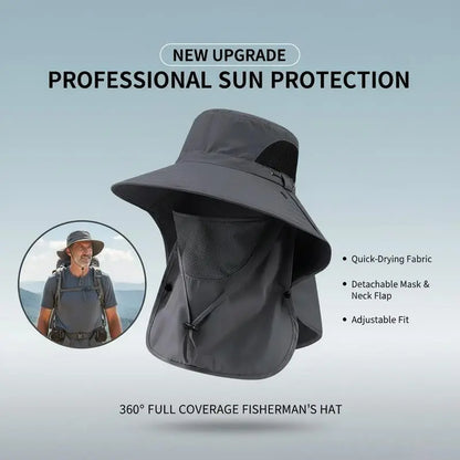 ArcticFlow™ Ultralight Safari Hat – Feather-Light Cooling for Hiking, Boating & Beyond ❄️🧢