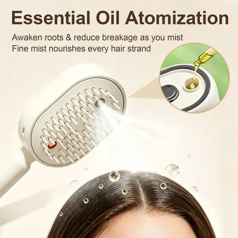 🌸LAST DAY 49% OFF✨Electric Spray Air Cushion Massage Comb