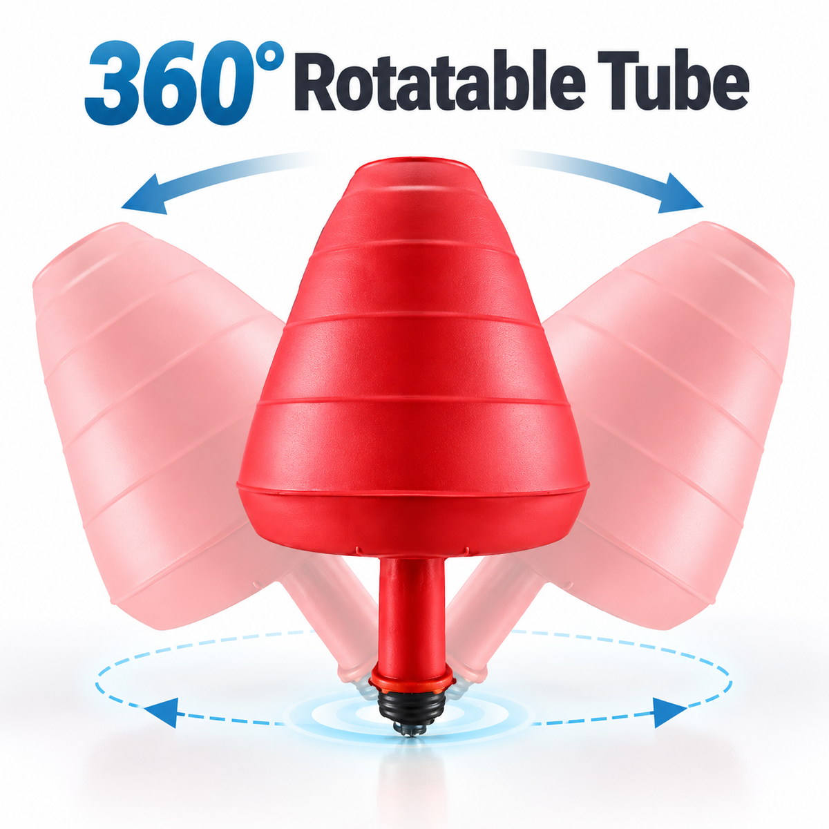 🚽 Manual Air-Pressure Toilet Plunger | Powerful Pump-Action Drain Unclogger 💨