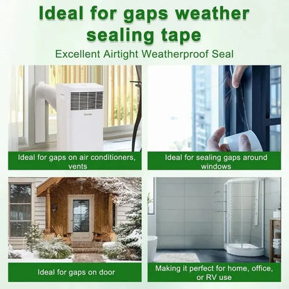 🔥 Winter Must-Have | Transparent Window Sealing Tape – Block Drafts & Keep Your Home Cozy