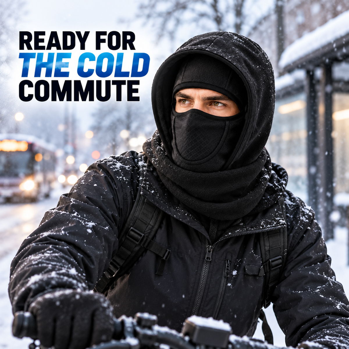 ⬆️🔥2026 Upgraded Design ❄️Winter Fleece Balaclava Hood | Full Face & Neck Warmer