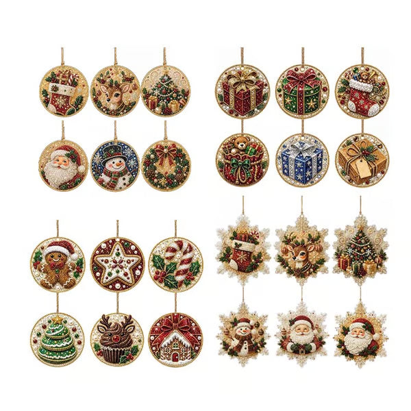 Christmas Snowman+Bakery+Gifts+Snowflake (24 pcs)