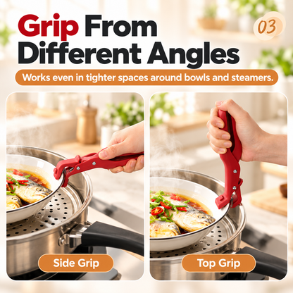 🔥BUY 1 GET 1 FREE - Hot Bowl & Plate Grippers | Kitchen Safety Clips
