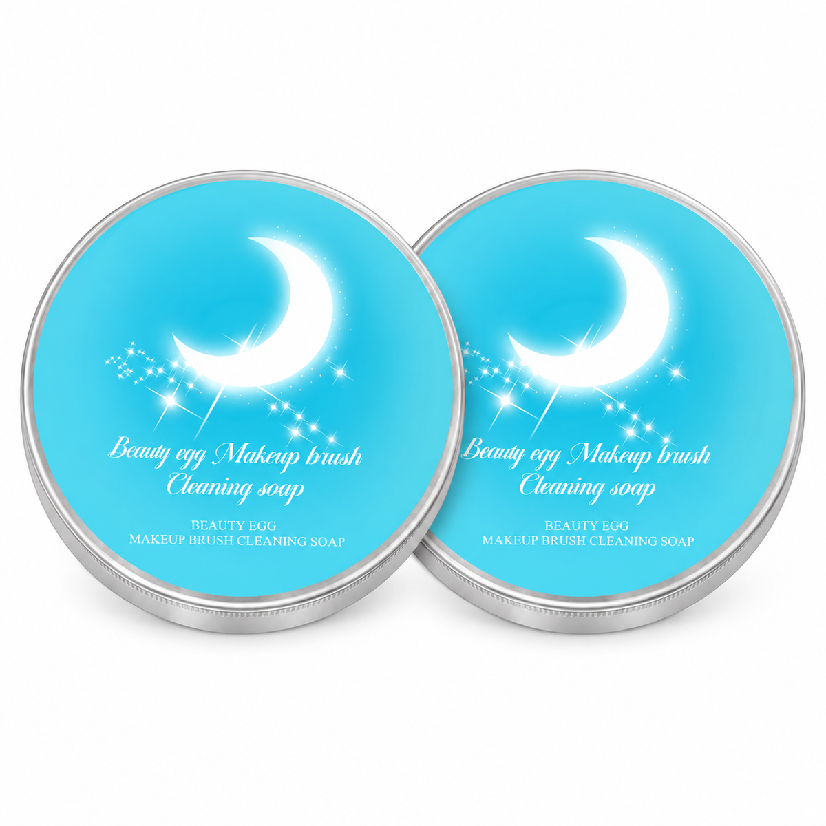 🔥 Limited-Time 49% OFF 🫧 Makeup Brush Cleaning Soap with Silicone Scrub Pad | 100g ✨