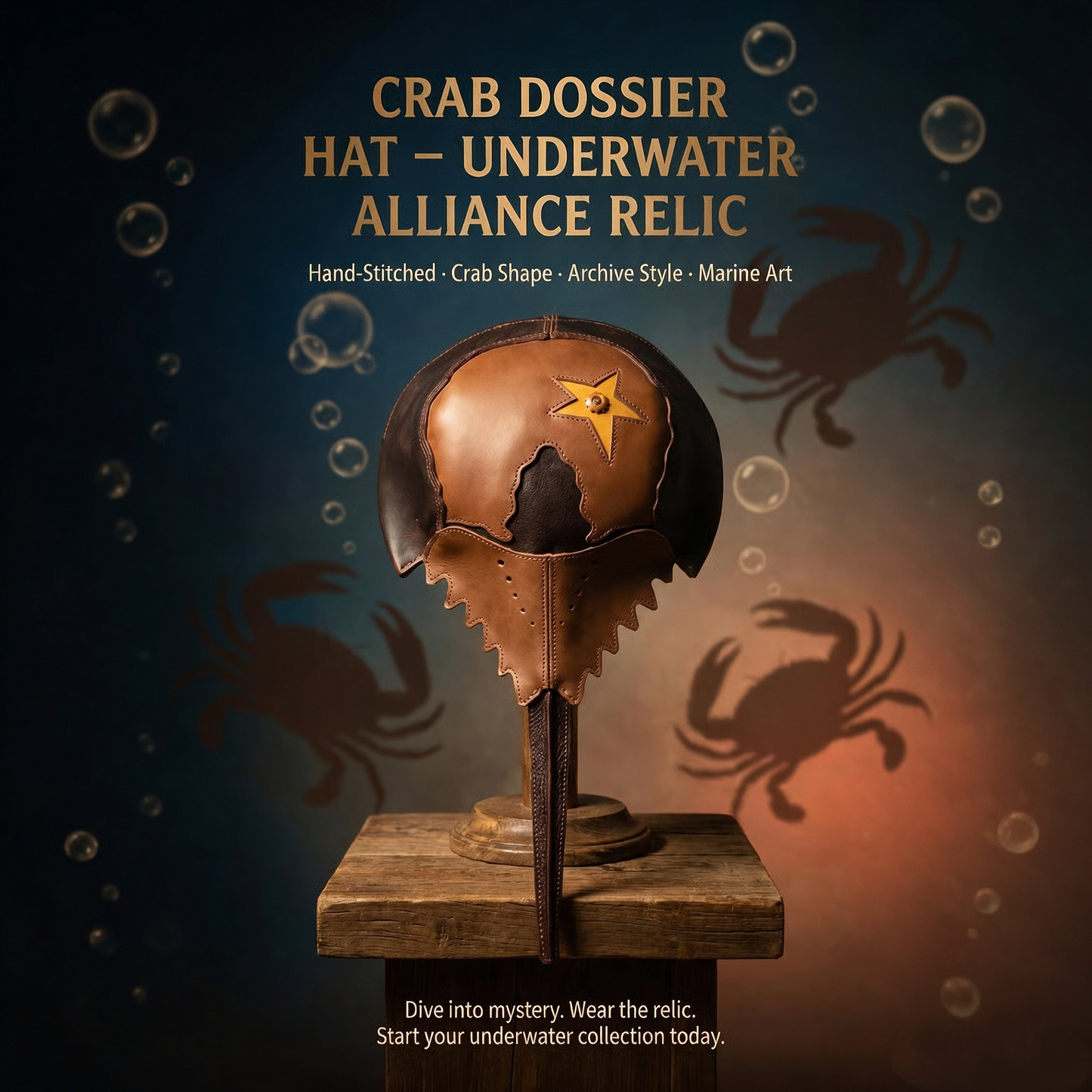 🔥LAST DAY 50% OFF🔥Crab Dossier Hat
