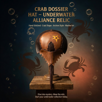 🔥LAST DAY 50% OFF🔥Crab Dossier Hat