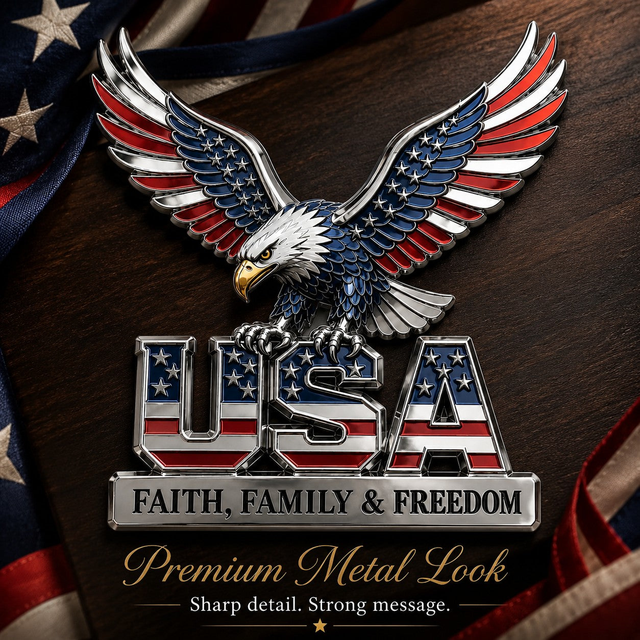 1x PATRIOT EMBLEM (STARTER PACK)