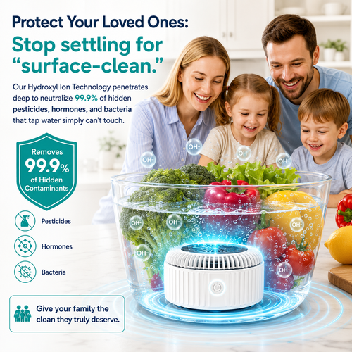 🥗 Multi-Function Food Purifier 🥬 Enjoy Cleaner Food. Eat with Greater Confidence✈️Free Shipping