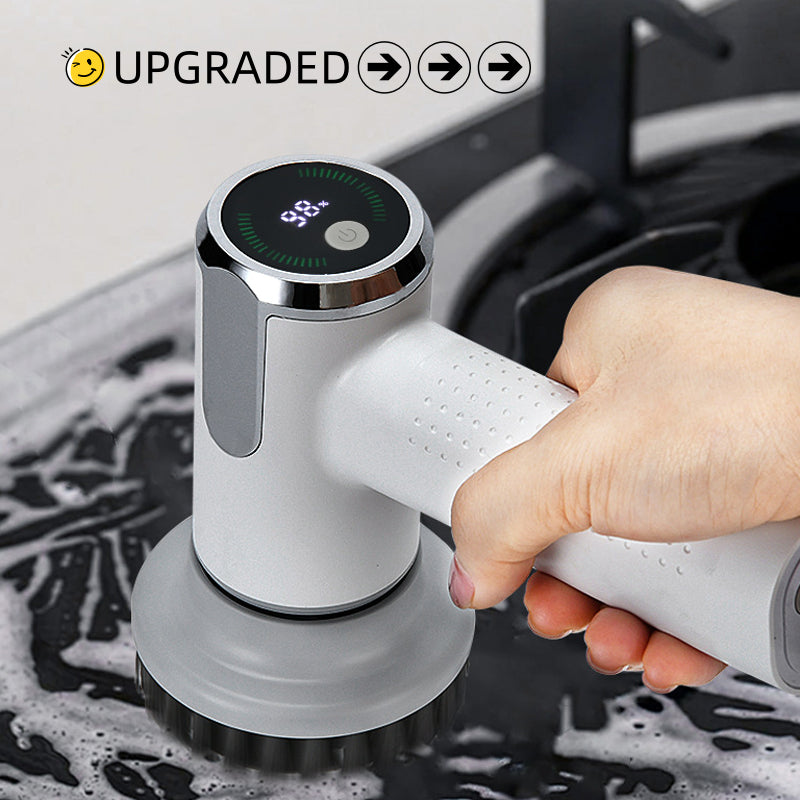 🔥Hot Sale 50% OFF🔥5-in-1 Smart Display Electric Cleaning Brush