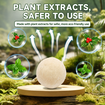 🔥New natural plant-based essential oil paper balls for repelling mice and insects—effective for up to 60 days
