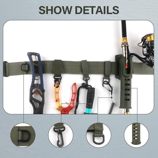 🎣Summer Sale-50% OFF🐠Fishing Rod Holster,Professional fishing assistant
