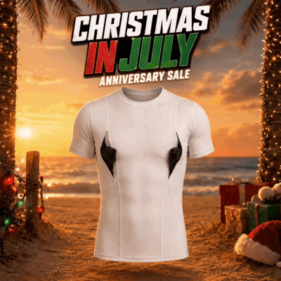 Ambidextrous Concealed Carry Compression Shirt