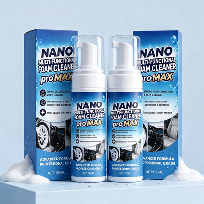 🔥 Limited-Time 49% OFF ✨Nano Pro MAX Multi-Functional Foam Cleaner for Car & Home Interiors