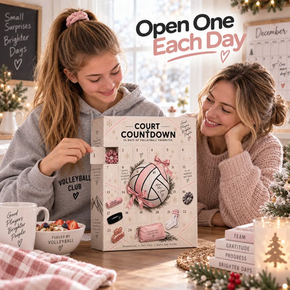 🏐 24-Day Volleyball Advent Calendar – Daily Surprise Gift for Volleyball Girls