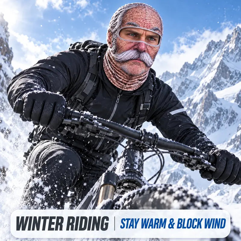 🔥 49% OFF 🤣 Funny Old Man Ski Mask | Look Old, Ski Bold! 🎿