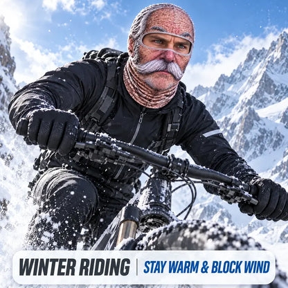 🔥 49% OFF 🤣 Funny Old Man Ski Mask | Look Old, Ski Bold! 🎿