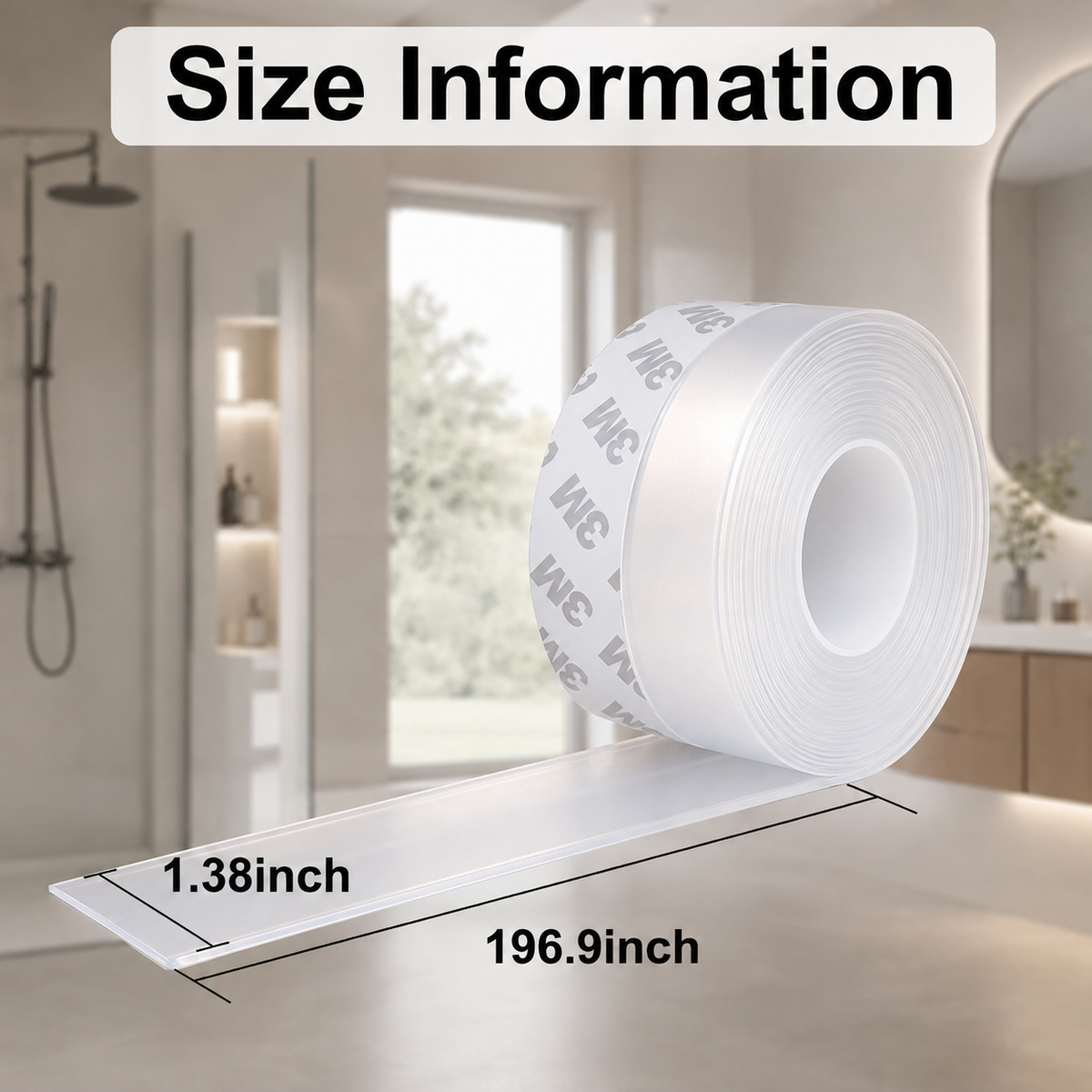 ⚡Best Seller🔥🛡️ Self‑Adhesive Weather Stripping | Door & Window Draft Stopper Seal Strip