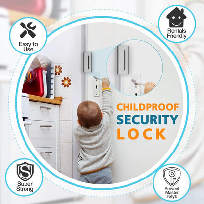 🔥Childproof Home Security Door Reinforcement Lock