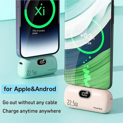 ⚡Hot Sales 49% OFF🔥5000mAh Mini Portable Charger with 22.5W Output