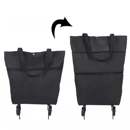 🔥HOT SALE 49% OFF🔥Foldable 2-in-1 Shopping Bag-ROLL.SHOP. GO EASY.