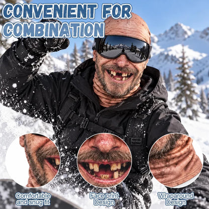 🔥 49% OFF 🤣 Funny Old Man Ski Mask | Look Old, Ski Bold! 🎿