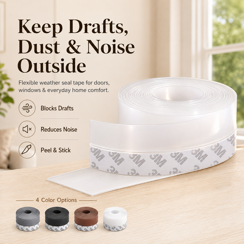 ⚡Best Seller🔥🛡️ Self‑Adhesive Weather Stripping | Door & Window Draft Stopper Seal Strip