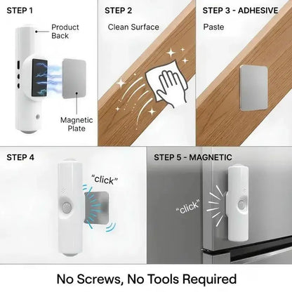 🌈 Magnetic Motion Sensor Wall Light | RGB & 3-Color Options