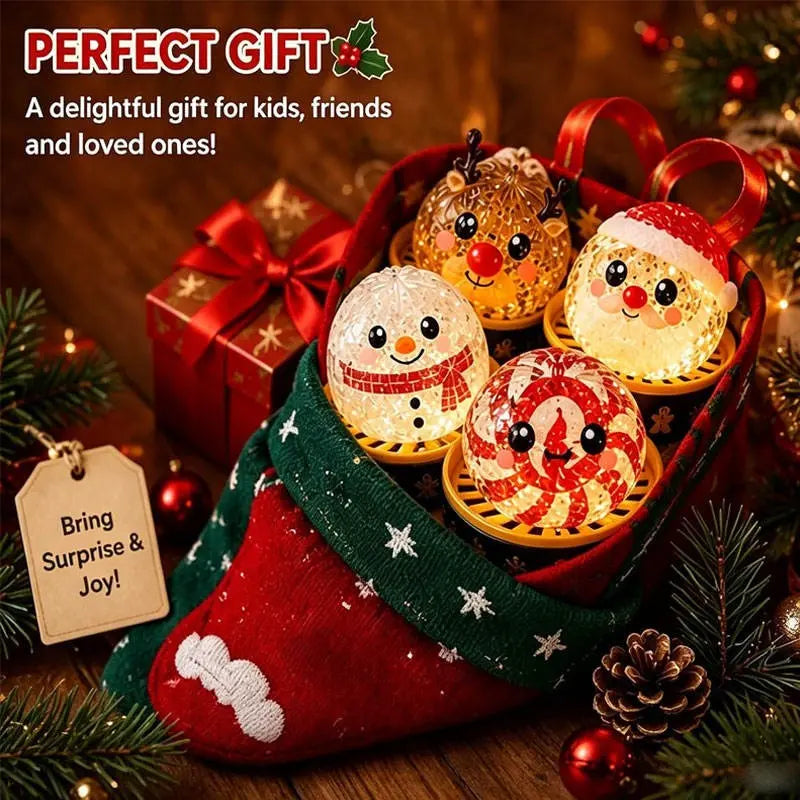 🔥 Limited-Time 49% OFF 🎄 Christmas Mystery Dumpling Squishy Blind Box 🎁 Cute Holiday Surprise Gift