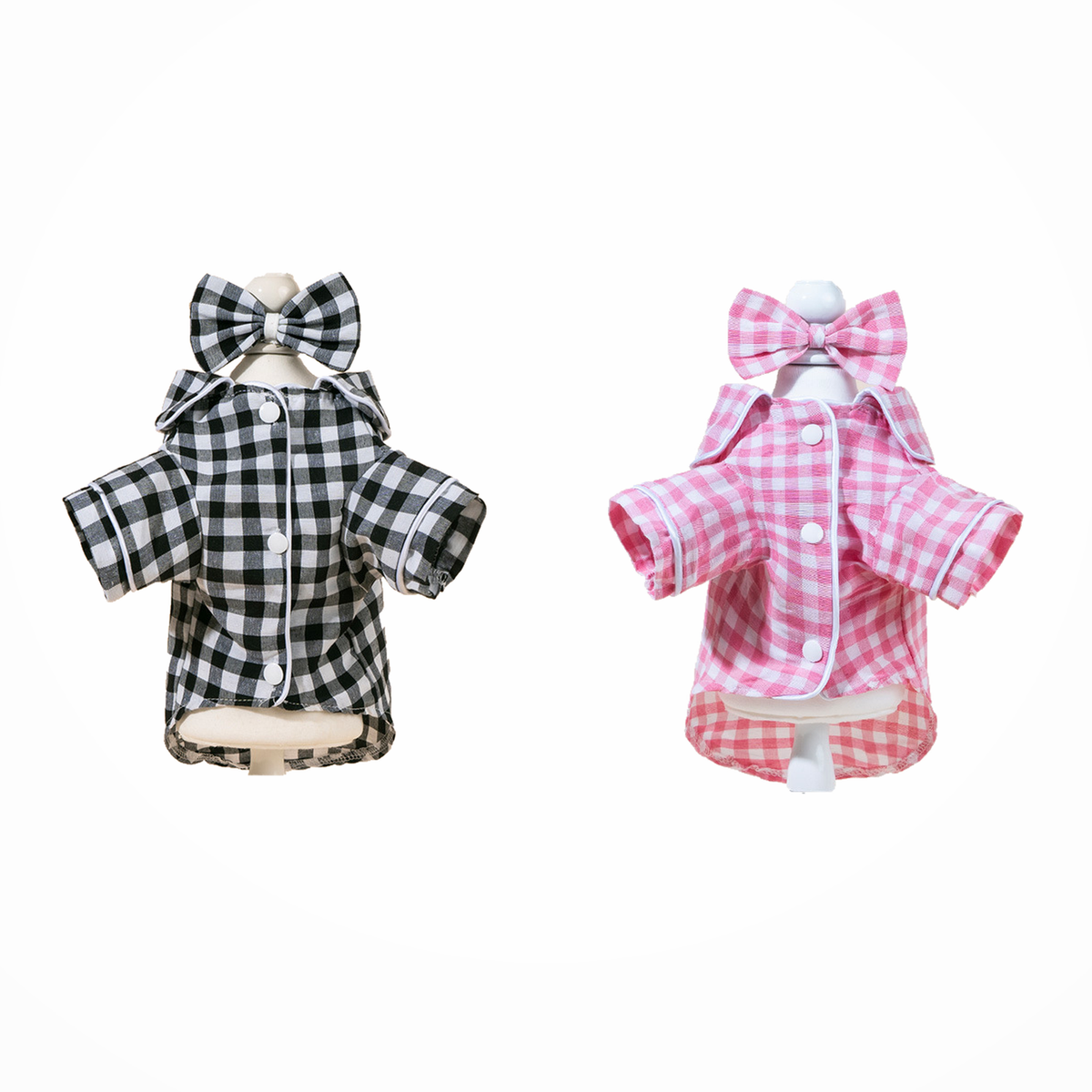 Satin-Look Dog & Cat Pajama Shirt | Cute Pet Outfit