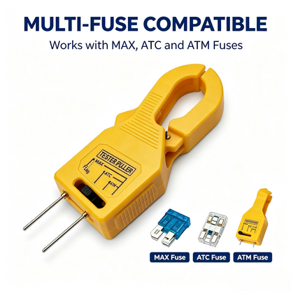 2 in 1 24V DC Car Fuse Tester and Fuse Puller, Automotive Fuse Checker Tool