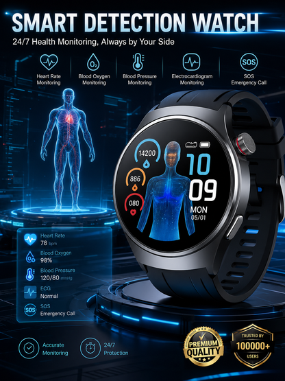 ❤️Flagship Smartwatch for Health Protection, 24/7 Health Data Center🥰