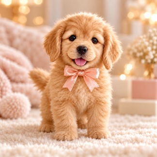 🔥Limited Time 50% OFF🐶Realistic Robotic Golden Retriever Puppy ✨ The Cutest Christmas Surprise🎁