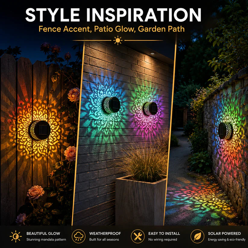 💡2026 New Solar Mandala Lights