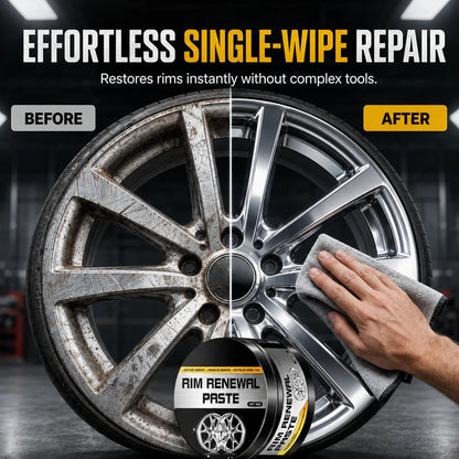 ✨ All-in-One Wheel Care & Restoration Paste | Clean, Polish & Protect 🚗
