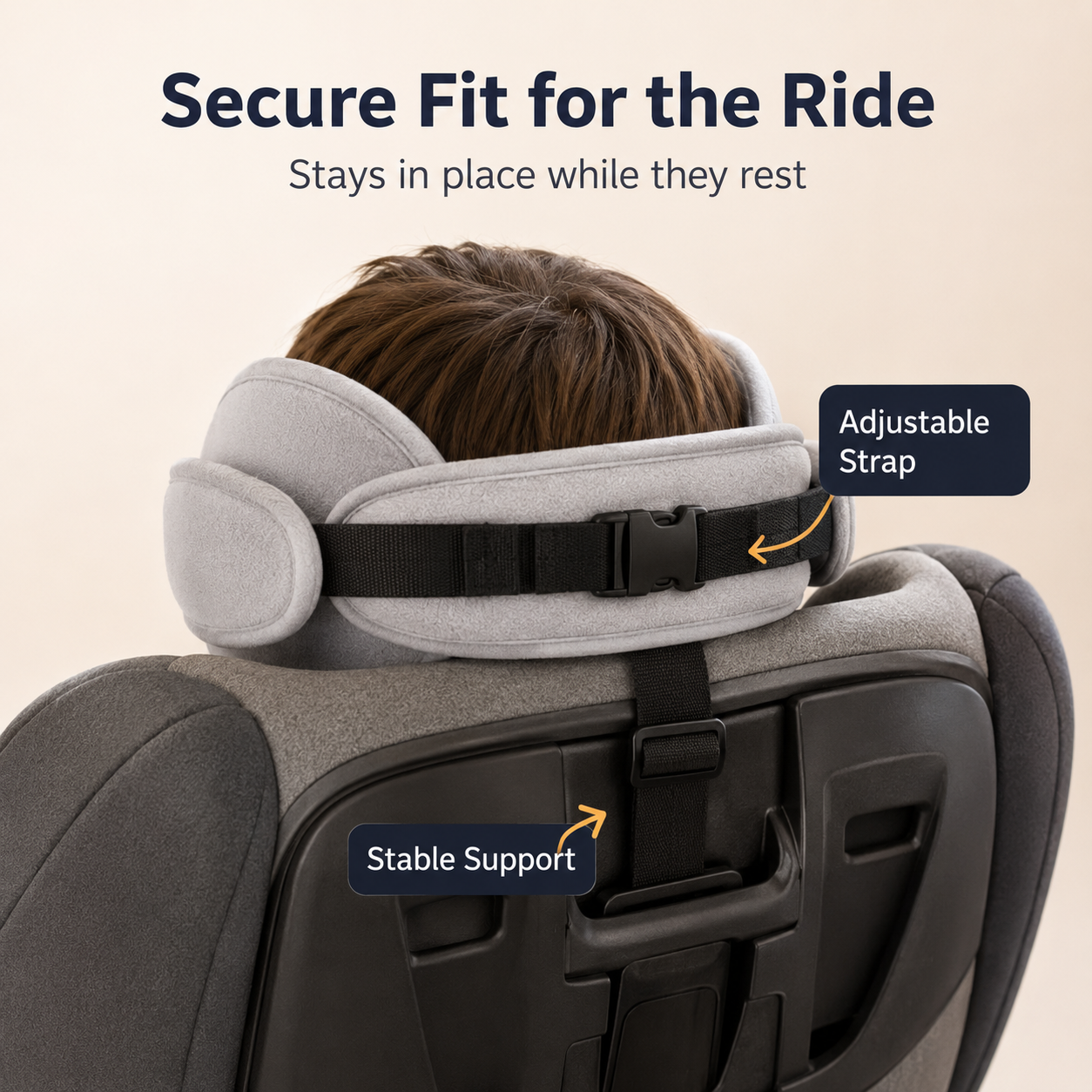 Child Car Seat Neck Support Brace