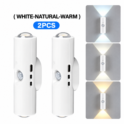 🌈 Magnetic Motion Sensor Wall Light | RGB & 3-Color Options
