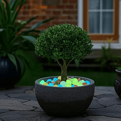 💥Hot SALE 48%OFF💥🌈Colorful Glow-in-the-Dark Garden Stones