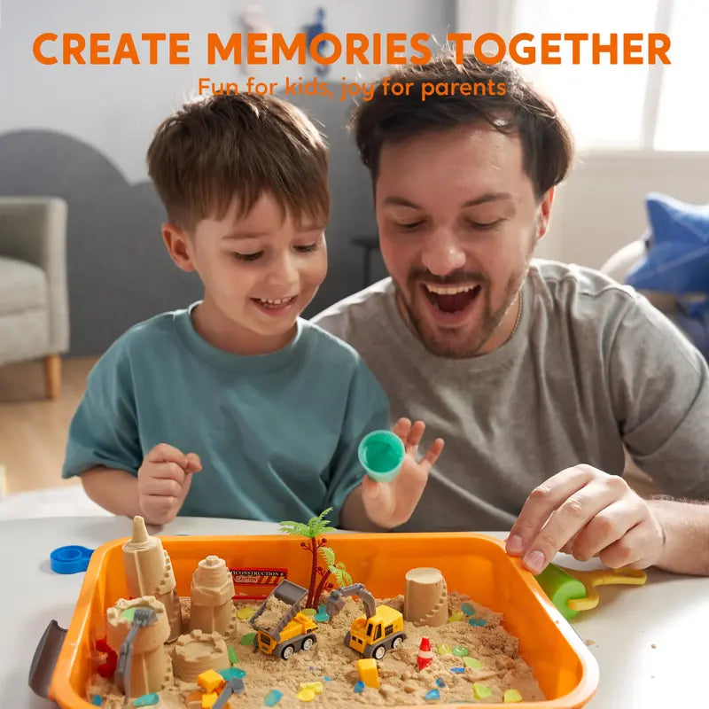 🌈 Kids Sensory Bin Kit | DIY Sand Play & Creative Fun
