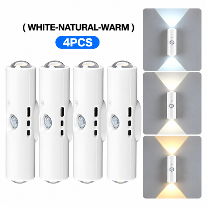 🌈 Magnetic Motion Sensor Wall Light | RGB & 3-Color Options