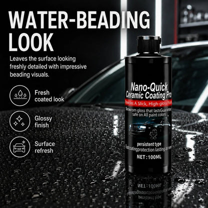 🚗✨ 49% OFF Limited Time – Nano Ceramic Car Coating Kit with Microfiber Towel 🔥