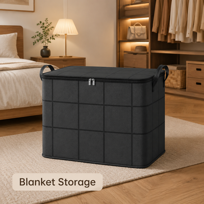 Large Foldable Zippered Storage